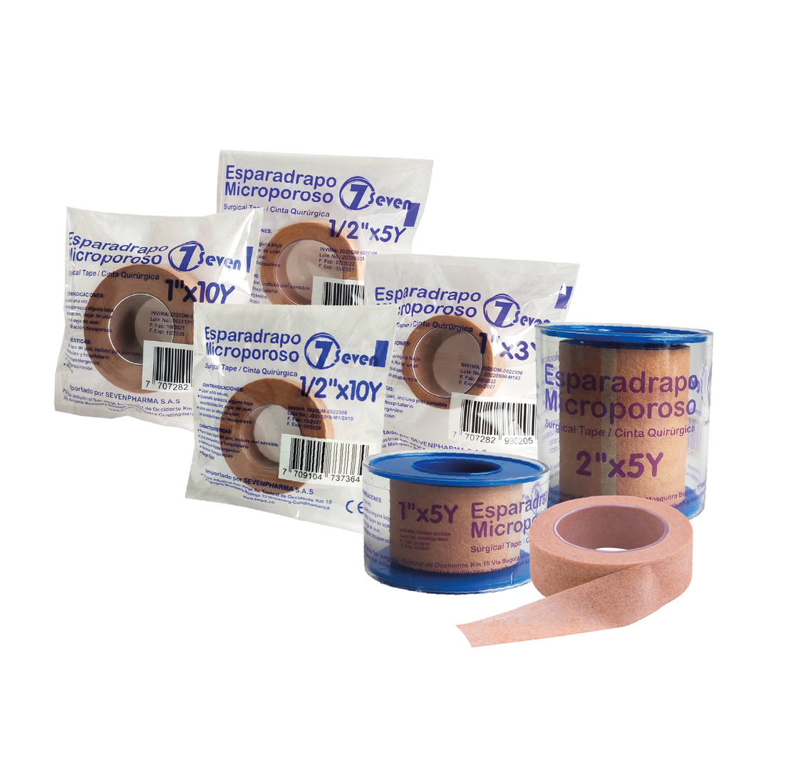ESPARADRAPO PIEL MICROPORO 1/2 X 5 YD BEGUT