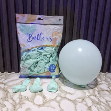 Imagen del producto GLOBO R12  VERDE CLARO   PASTEL