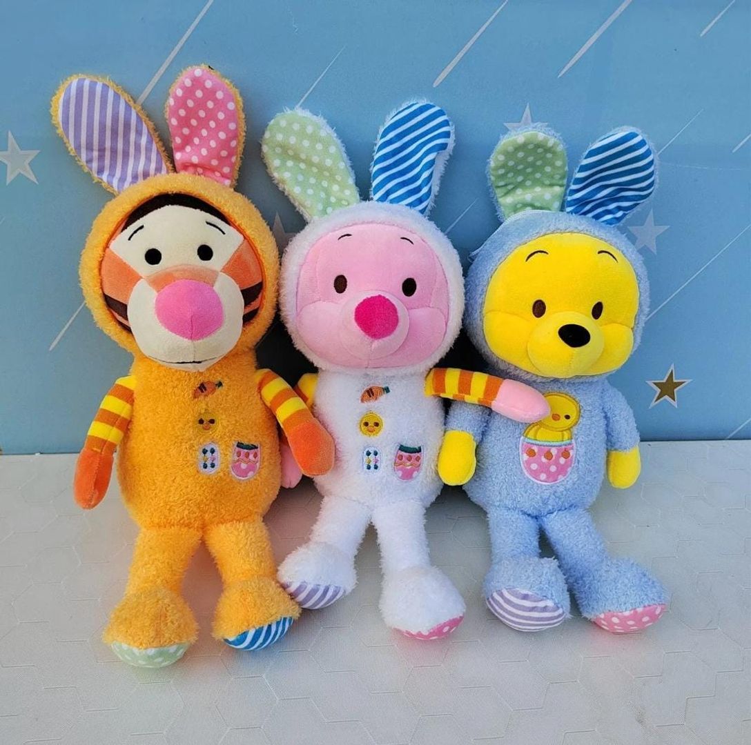 PELUCHE DISNEY ACOLCHADO 30 CM WINNIE POOH/ TIGRE/ ABEJA 