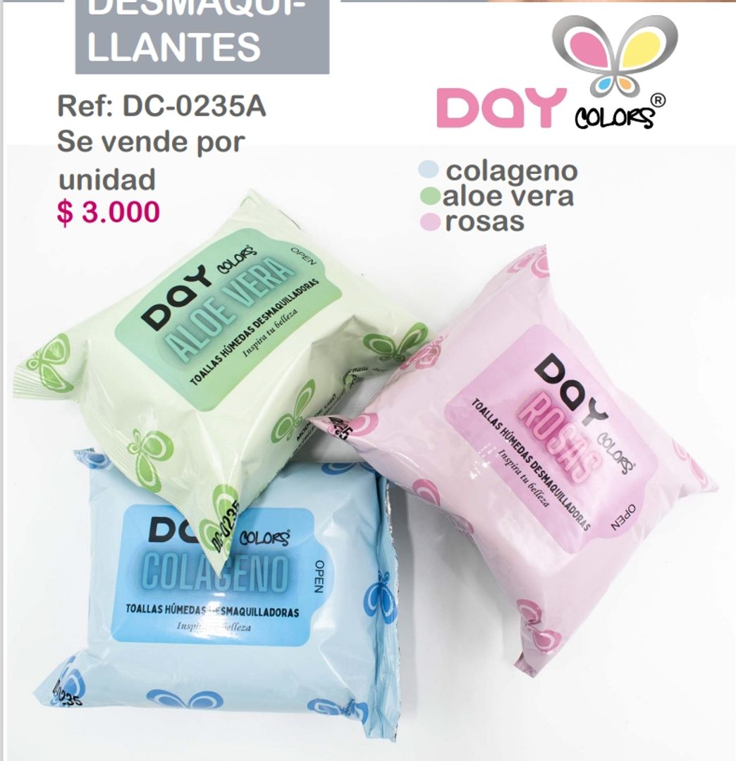DC0235A PAÑITOS DESMAQUILLANTES