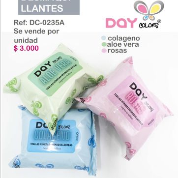 Imagen del producto DC0235A PAÑITOS DESMAQUILLANTES