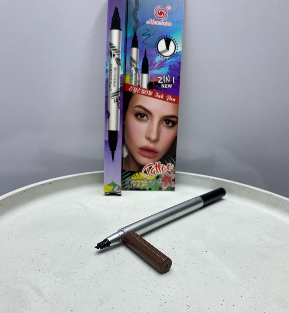 Lápiz de cejas de doble punta 