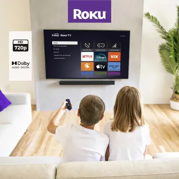 LED KALLEY 32" ROKU TV HD - imagen 3