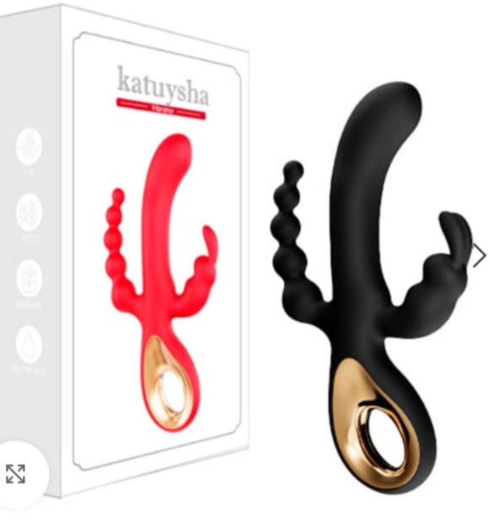 Vibrador rabbit Triple Estímulo Katuysha. 