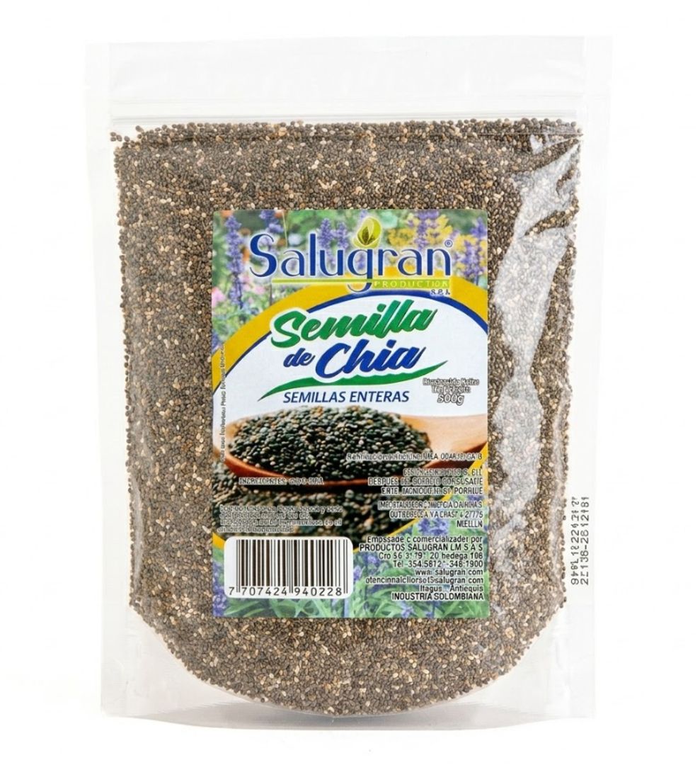 SEMILLA DE CHIA X 125GR SALUGRAN