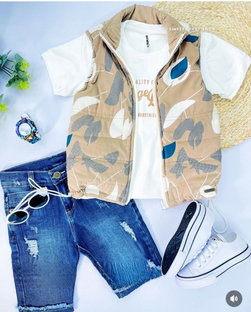 Conjunto tres piezas para niño