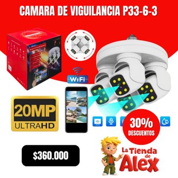 Imagen del producto camara de viguilancia p33-6-3