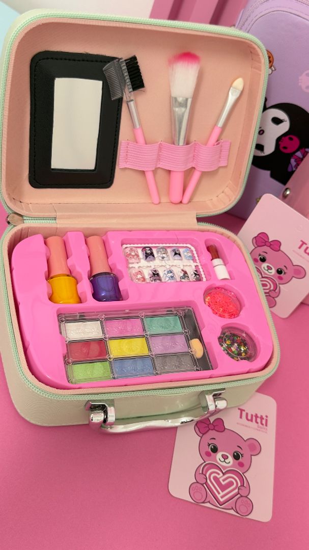 BAÚL PERSONAJES MAKEUP MAQUILLAJE INFANTIL 