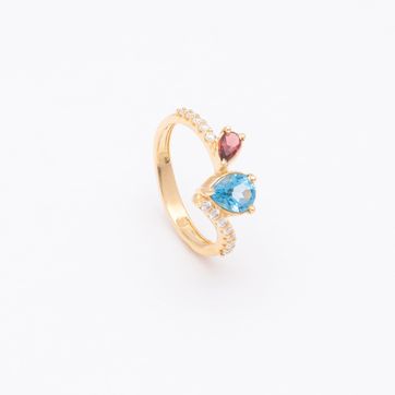 ANILLO GLAMOUR TU Y YO - imagen 1