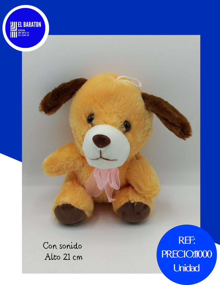 Perro peluche 