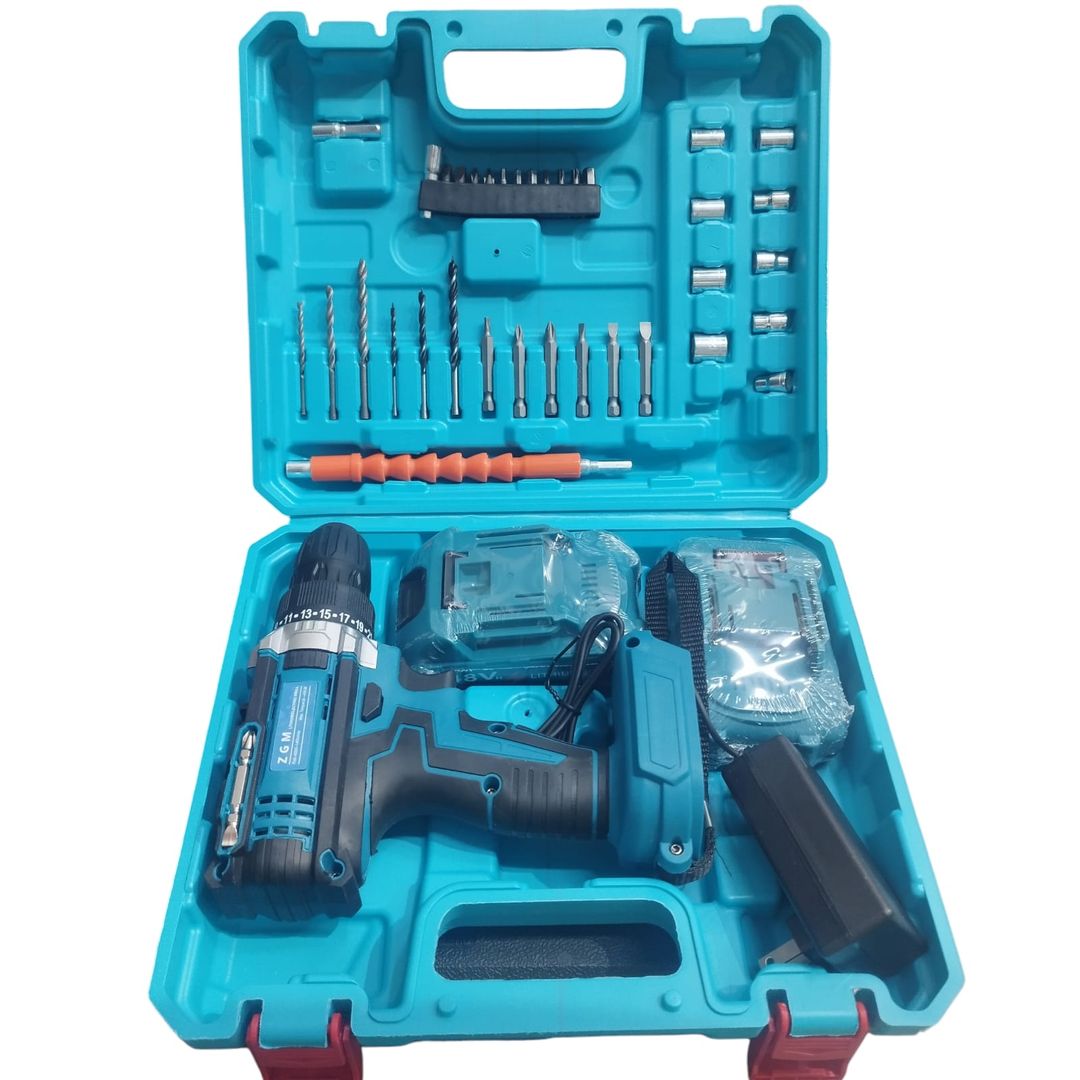 TALADRO INALAMBRICO 2 BATERIAS 