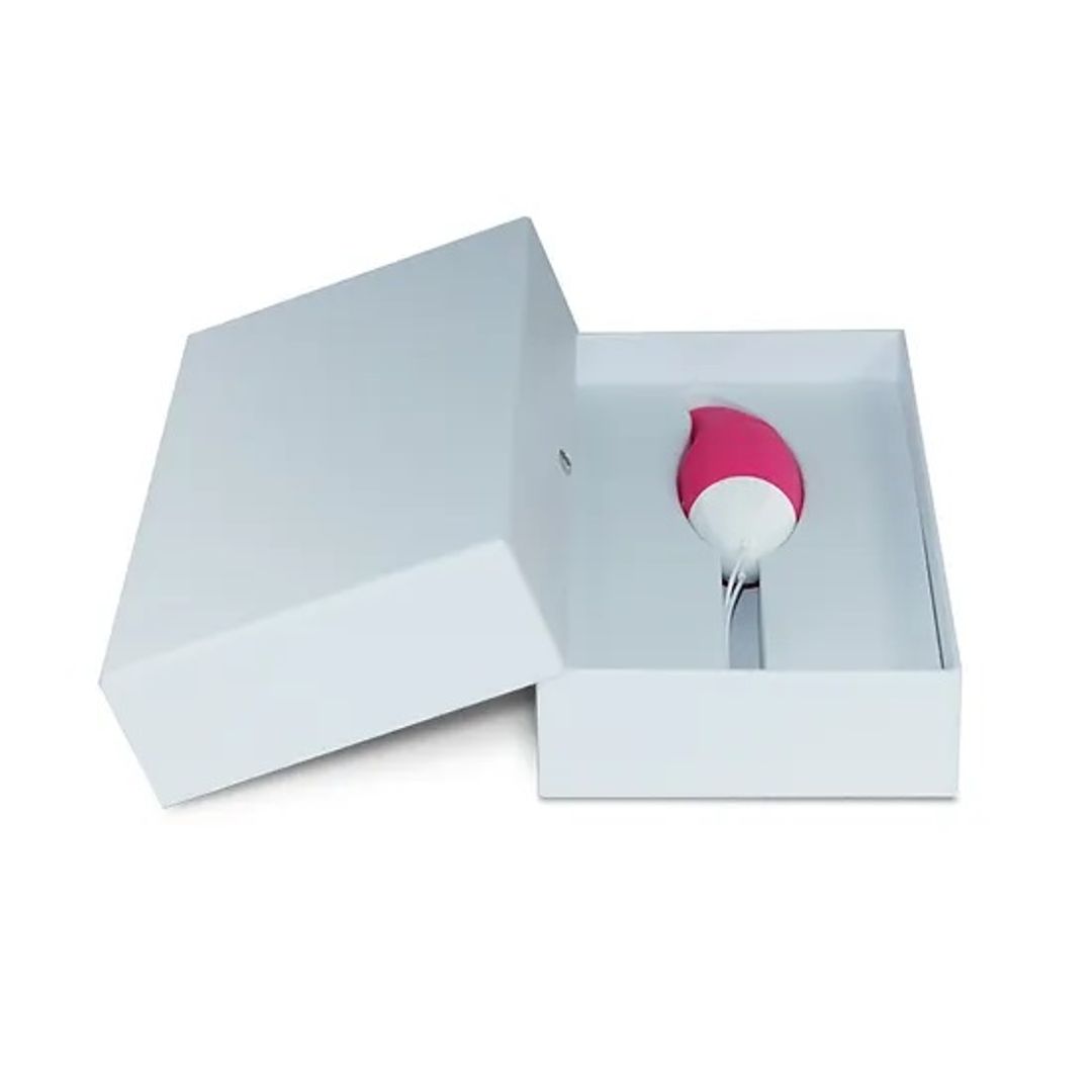 Huevo vibrador curvo IJOY rosado