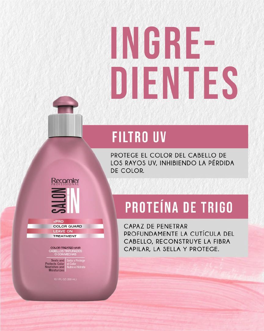 Tratamiento sin enjuague Color Guard Salon In 300 ml