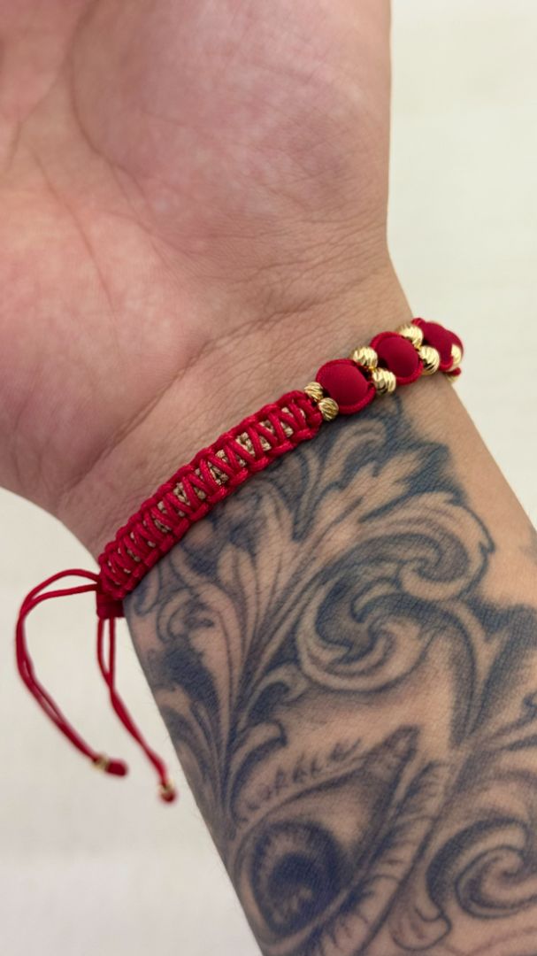 MANILLA DE HOMBRE ROJA DOBLE