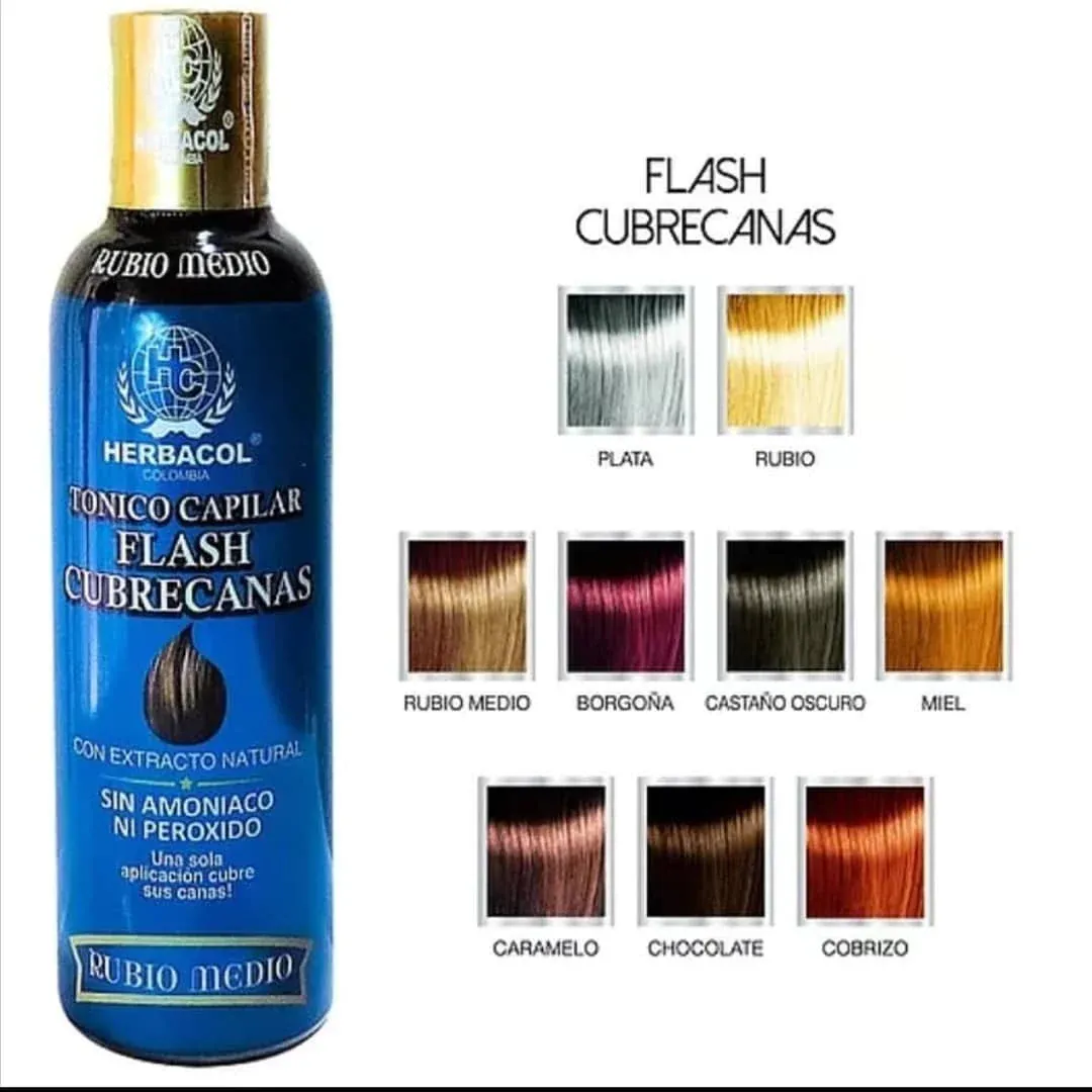 Tónico Flash cubrecanas Herbacol 