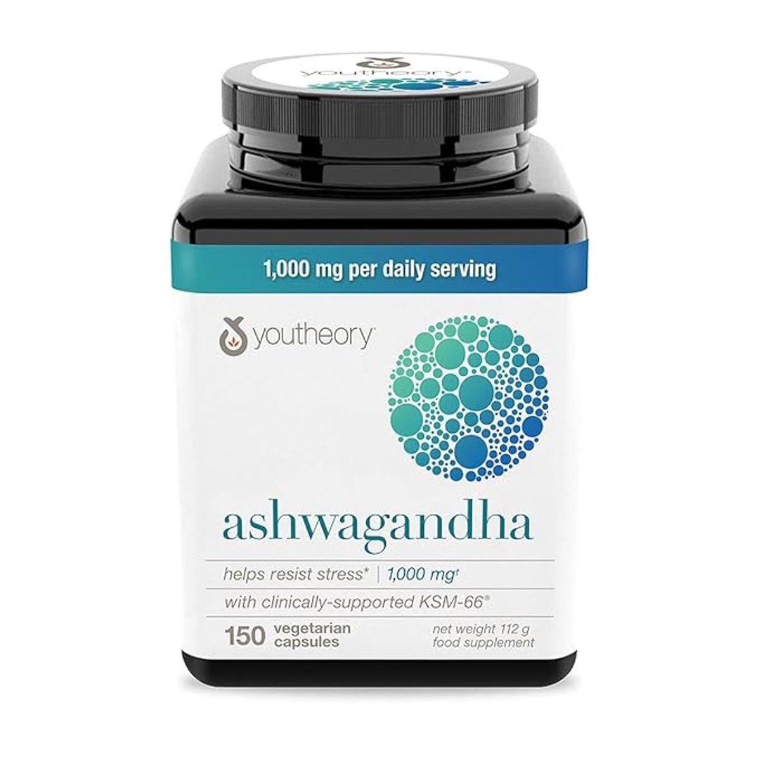 Ashwagandha 1,000mg 180 cap Youtheory