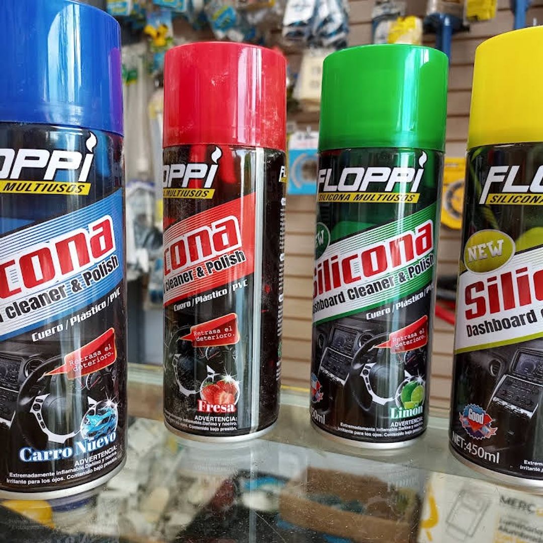 SILICONA SPRAY PARA CARROS