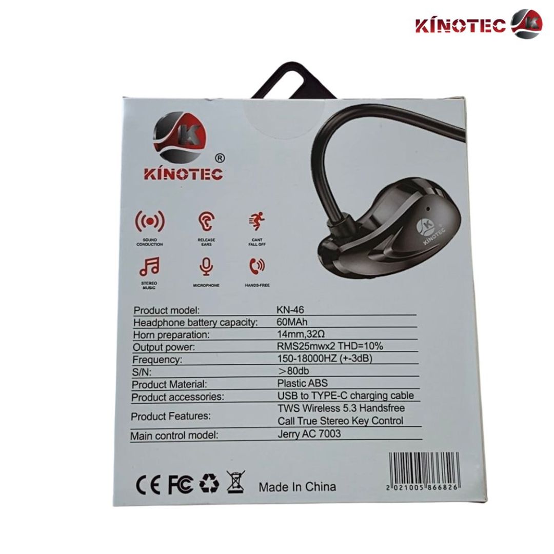 Diadema Deportiva Bluetooth Kinotec KN-46