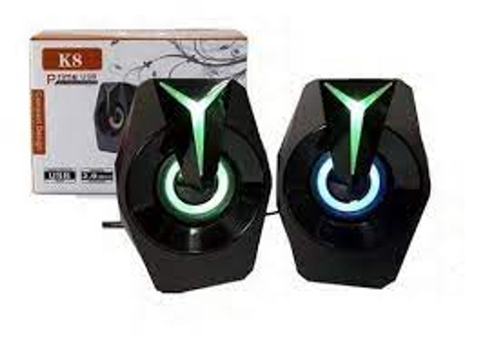 Parlantes Prime RGB PC K8