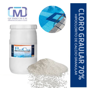 Imagen del producto CLORO GRANULAR 70%