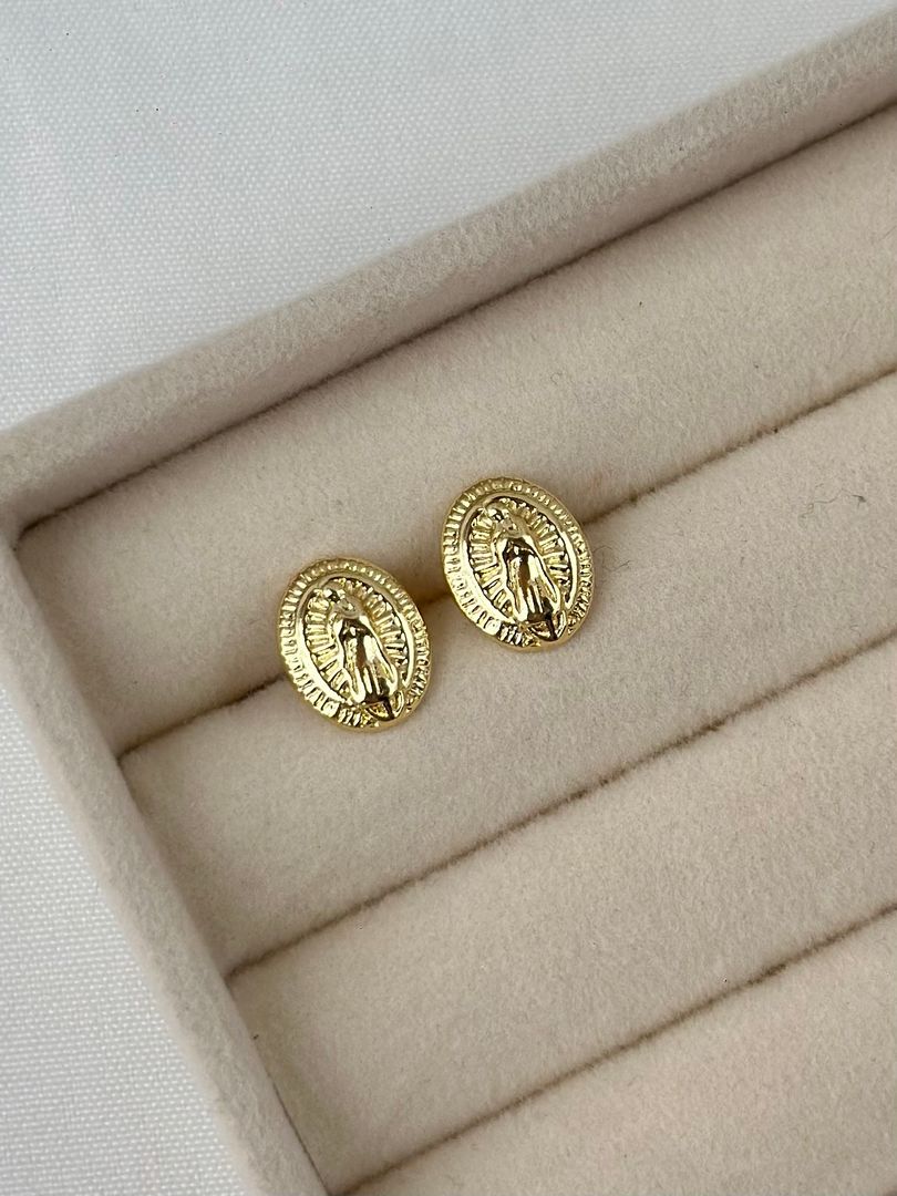 Topo Guadalupe dorado 