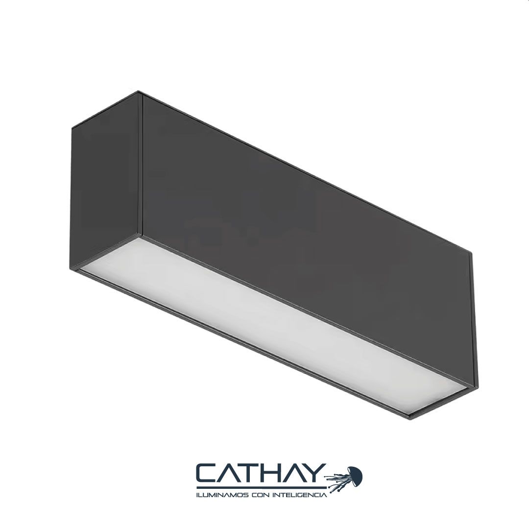 LUMINARIA LED LINEAL 16CM CON DIFUSOR OPALIZADO 