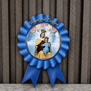 Imagen del producto MEDALLA EN CARTÓN MEDIANA X 2 24 x 30.5 CM PLASTIFICADOS
