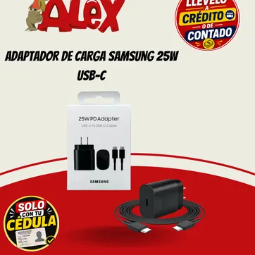 Imagen del producto Adaptador de Carga Samsung 25W USB-C