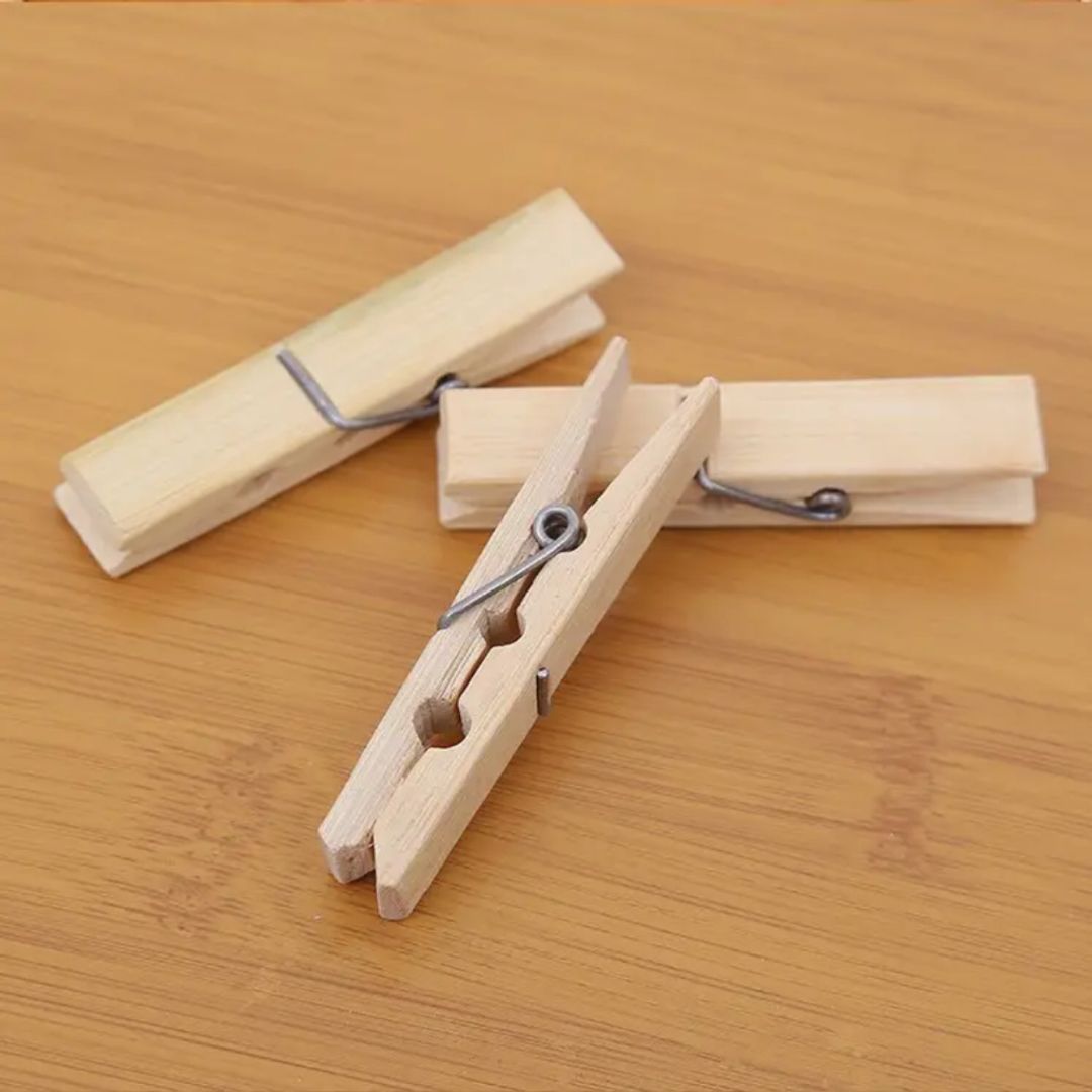 GANCHO MADERA  20 PCS