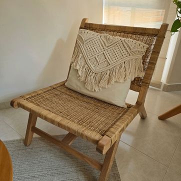 POLTRONA MIMBRE NATURAL - imagen 1