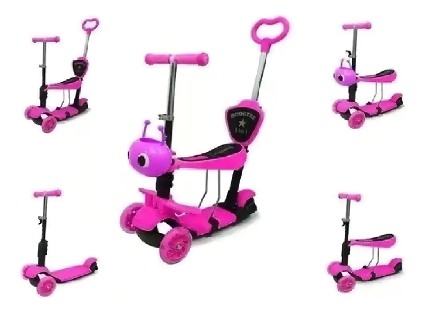 PATINETA 5 EN 1 MARIQUITA 