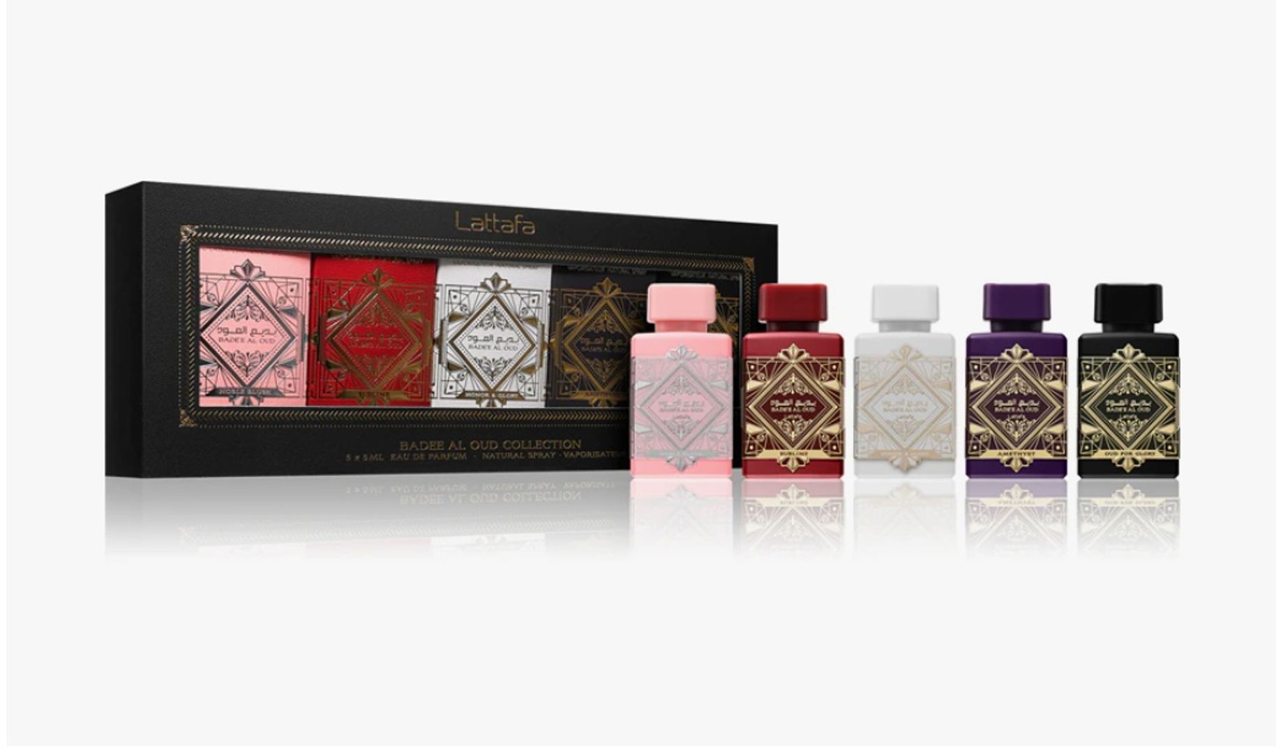 Badee Al Oud Collection 5× 5 ml