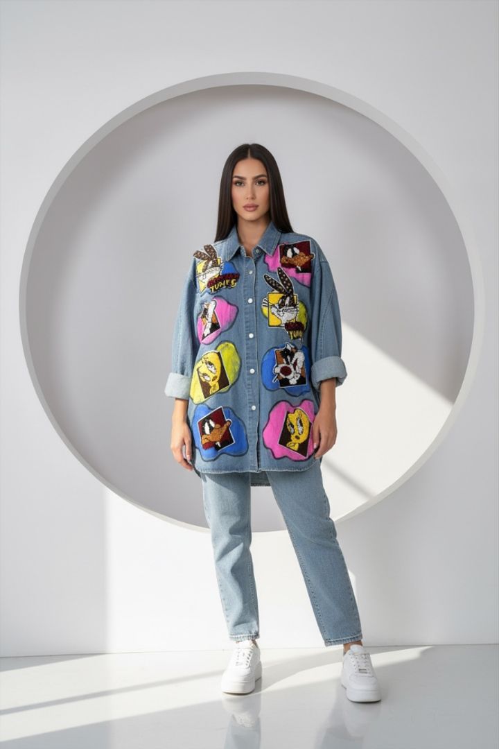 CHAQUETA LOONY TUNES DENIM