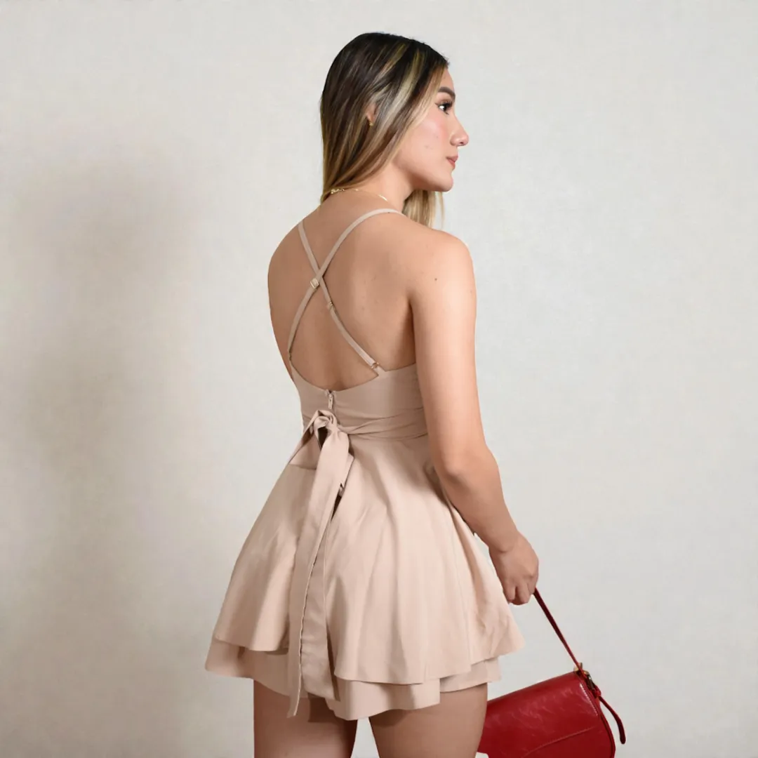 Enterizo tipo vestido