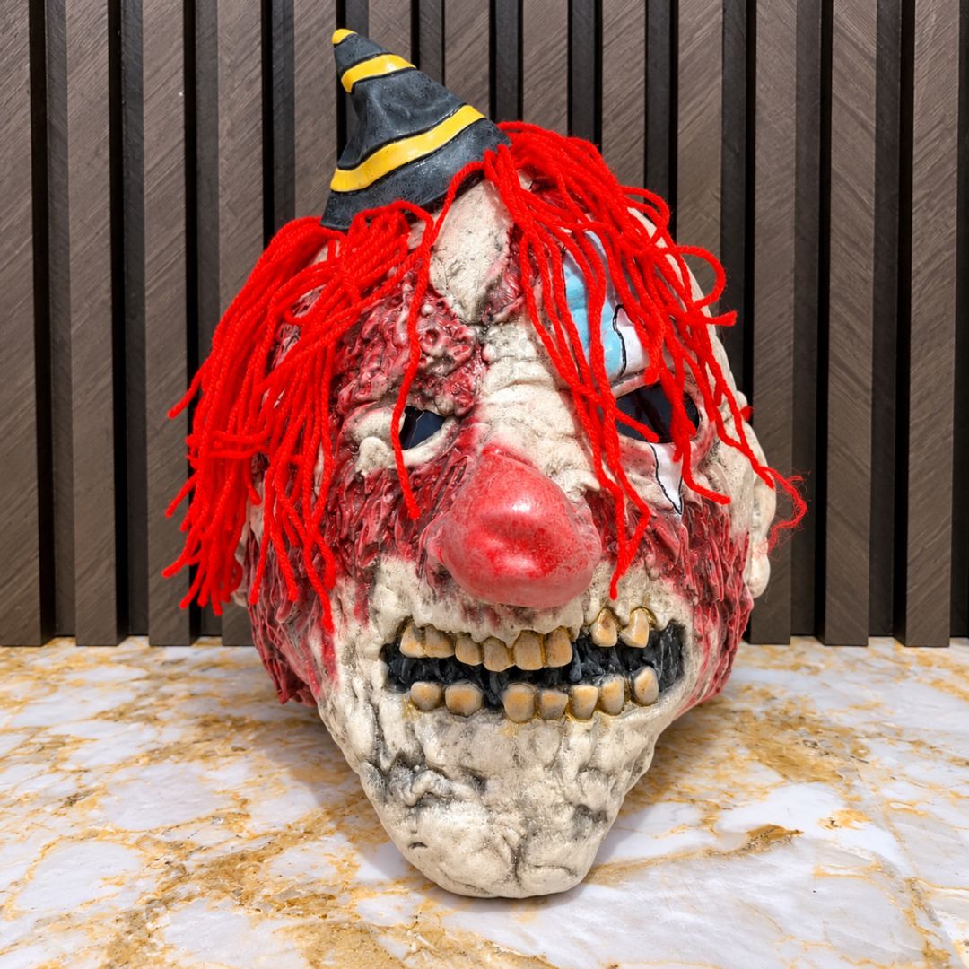 MÁSCARA PAYASO DESPEINADO LATEX