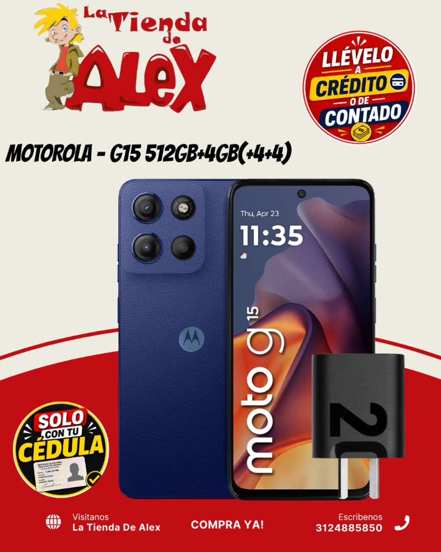 MOTOROLA - G15 512GB+4GB(+4+4)