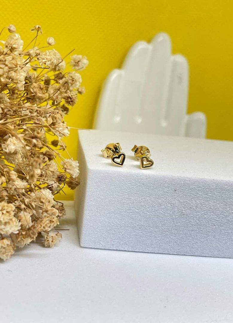 Topos corazon silueta mini lisos