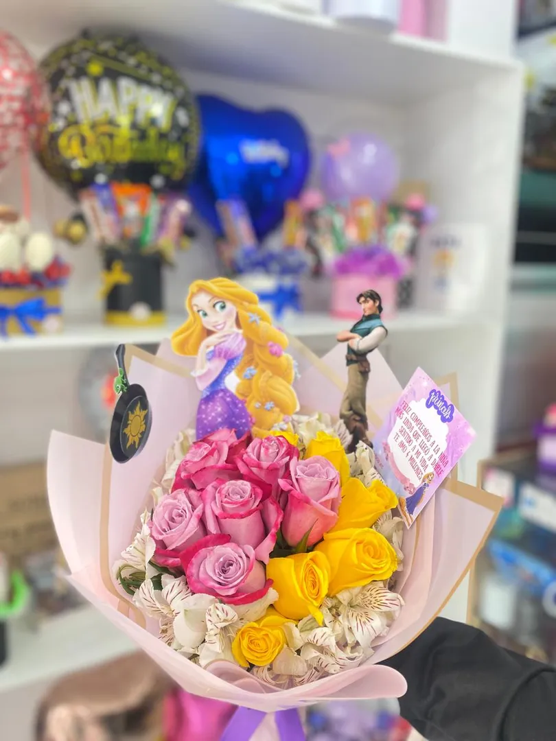 Ramo princesa rapunzel 