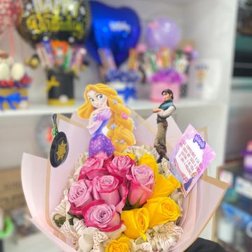 Imagen del producto Ramo princesa rapunzel 