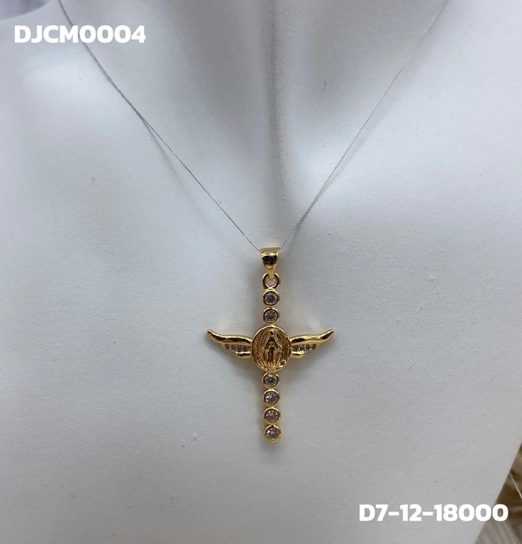 Dije cruz, covergold 