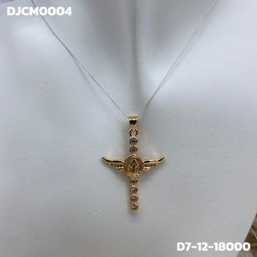 Imagen del producto Dije cruz, covergold 