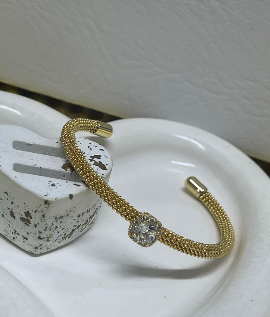 Brazzalete Aro cordon circon cristal
