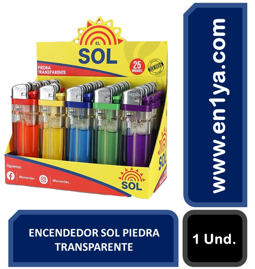 ENCENDEDOR EL SOL PIEDRA