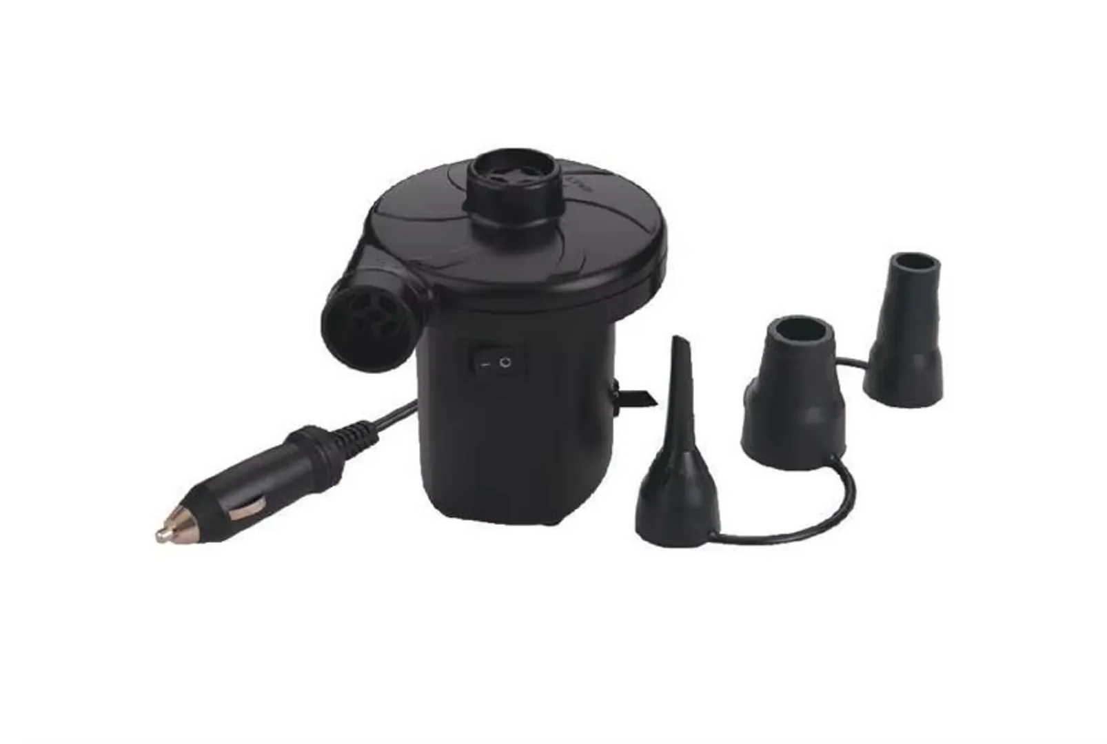 BOMBA DE AIRE INFLADOR ELECTRICO PORTATIL  