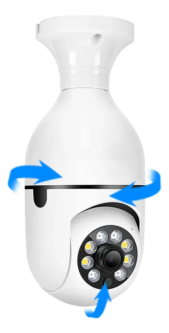 CAMARA DE SEGURIDAD TIPO BOMBILLO