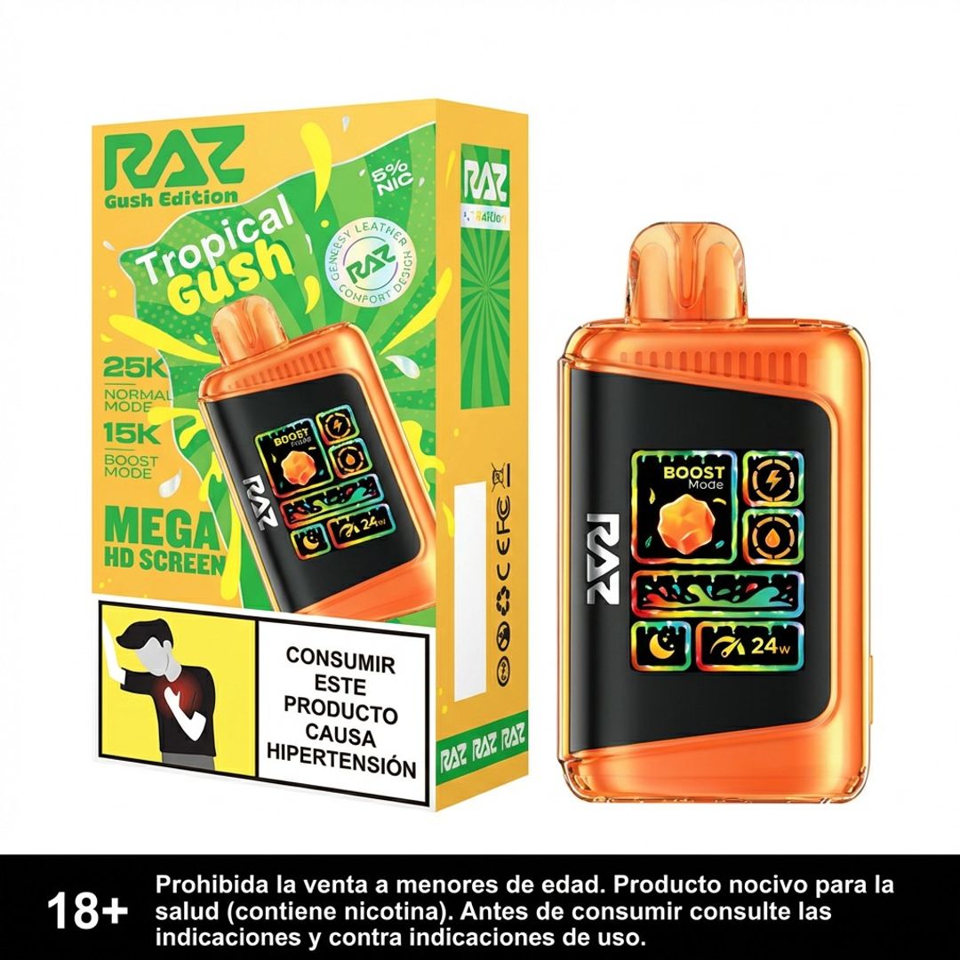 Raz Tropical Gush 25.000 Puffs