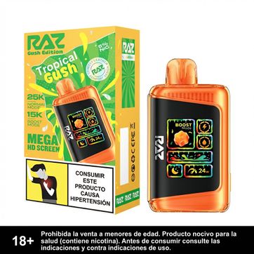 Imagen del producto Raz Tropical Gush 25.000 Puffs