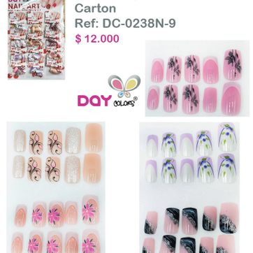 Imagen del producto DC0238N-9 UÑAS DECORADAS
