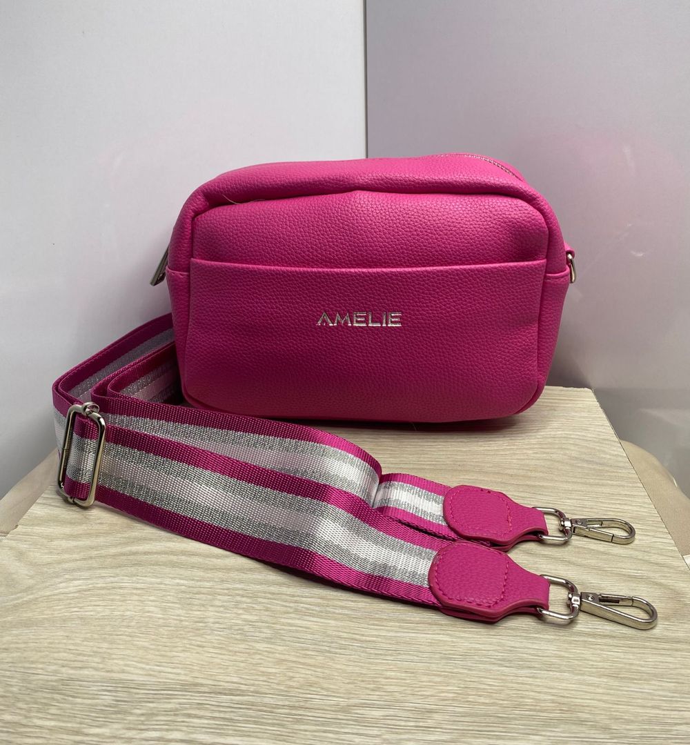 Bolso, fucsia 
