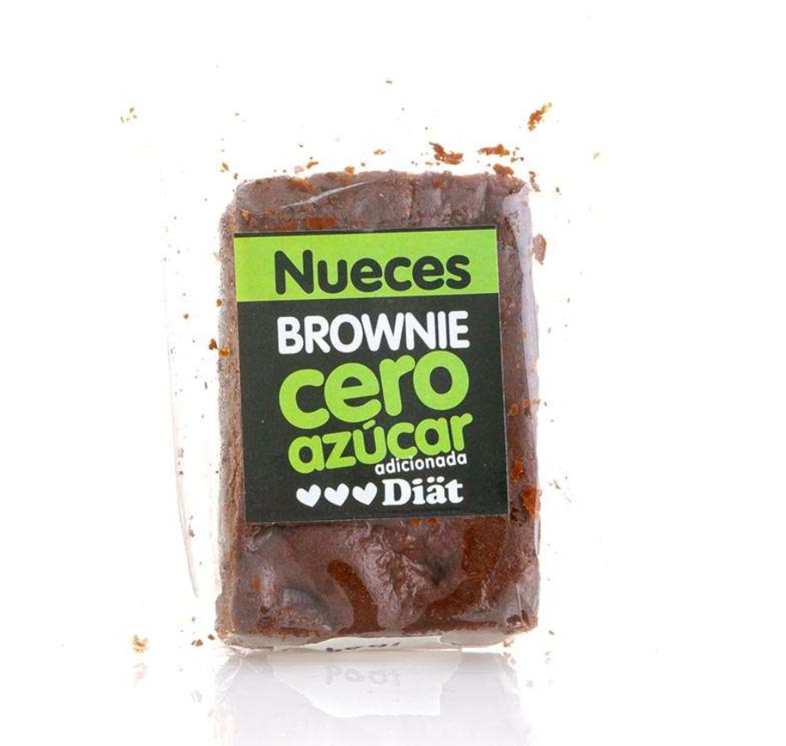 BROWNIE NUECES SIN AZUCAR DIAT